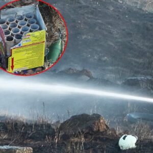 uyarilari dinlemedi havai fisek atan kisi yangina sebep oldu QHCCYOMI