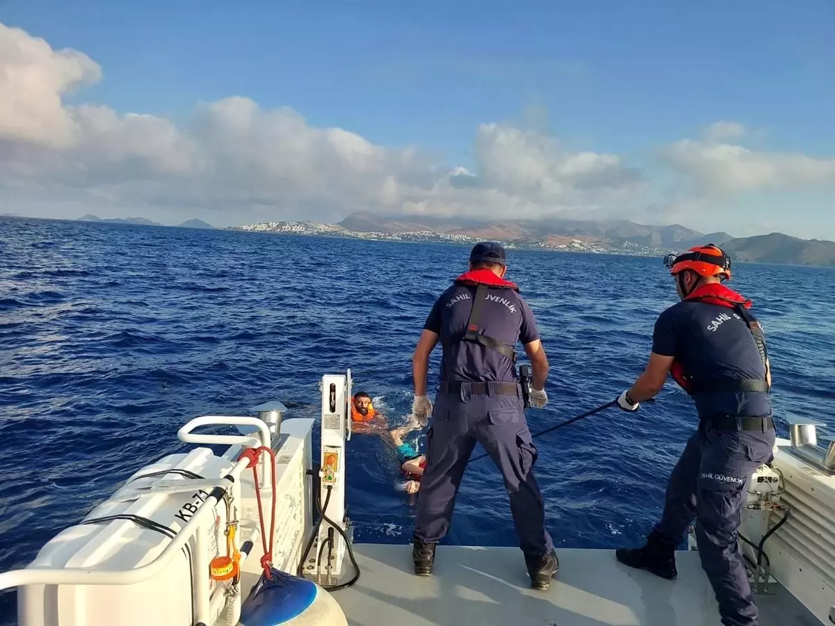 bodrumda 5 duzensiz gocmen yakalandi WDkwnHTc