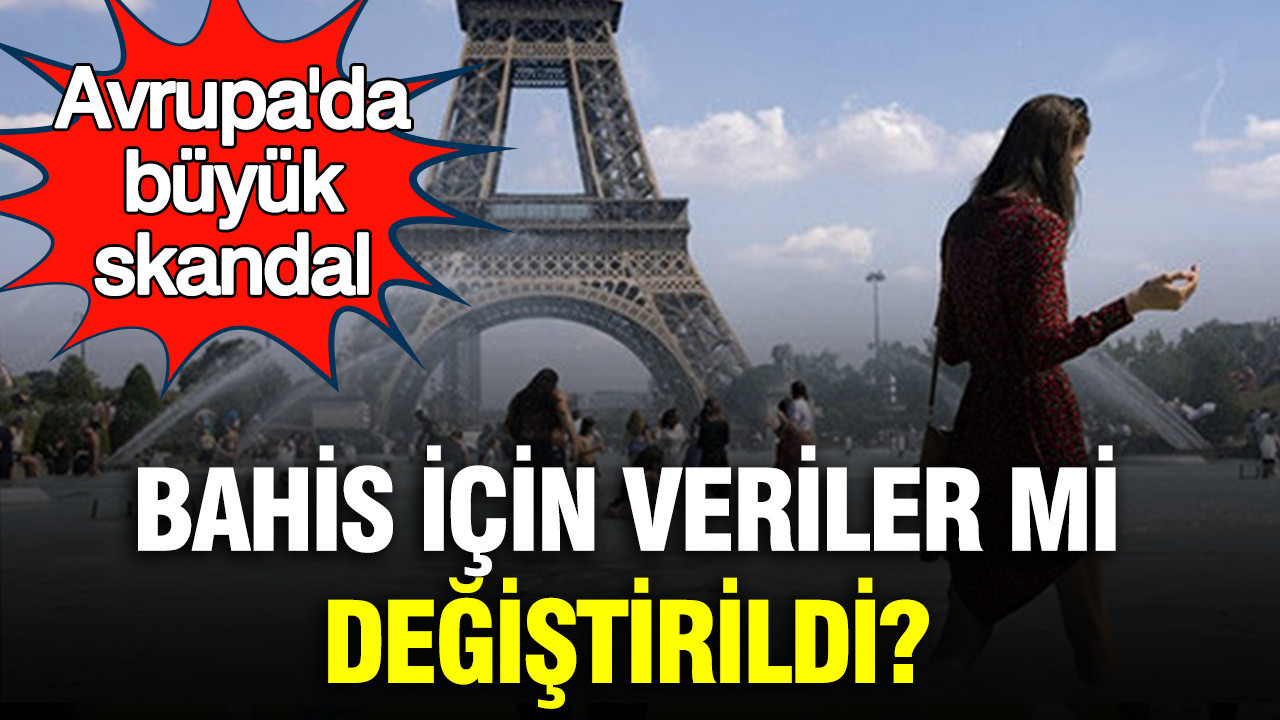 Avrupa’da Skandal İddiası: Bahis Verileri Mi Manipüle Edildi?