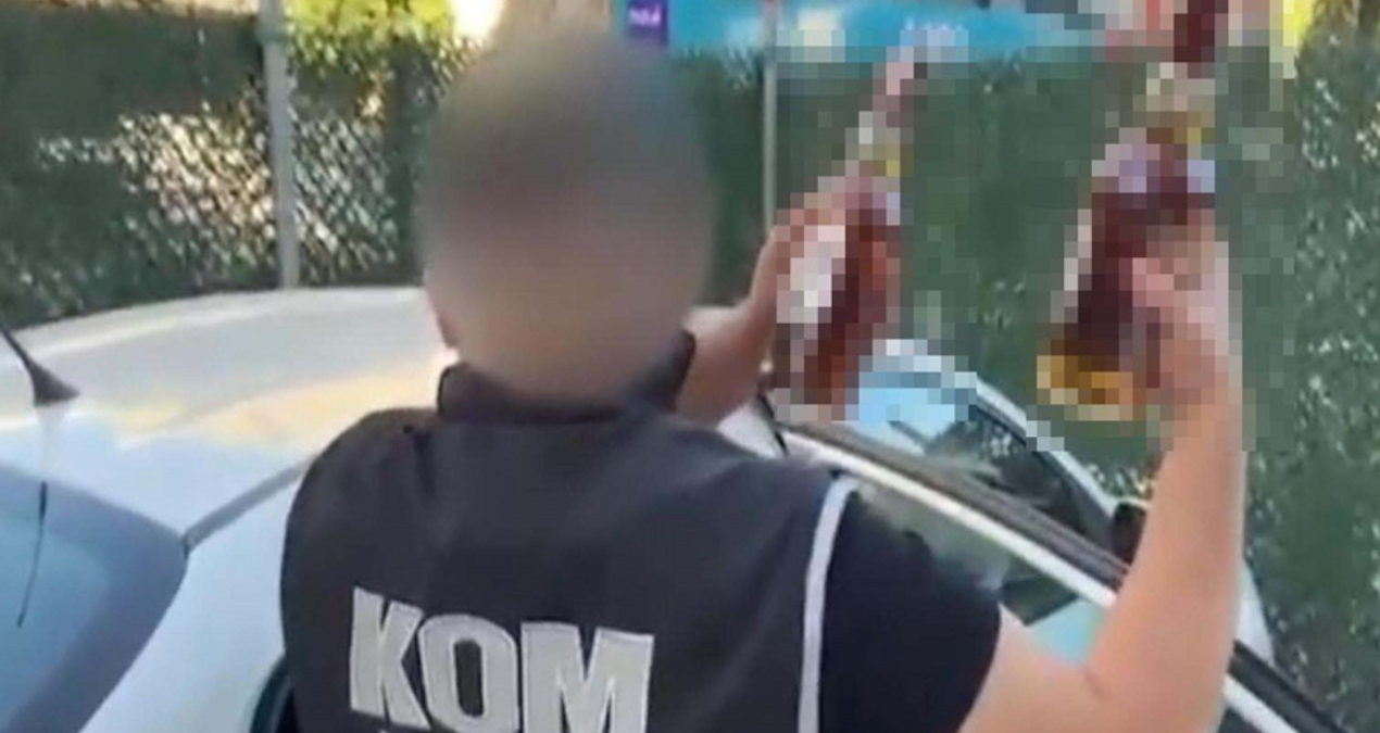 Izmirde 8 bin sise kacak icki yakalandi vS1LgZNx